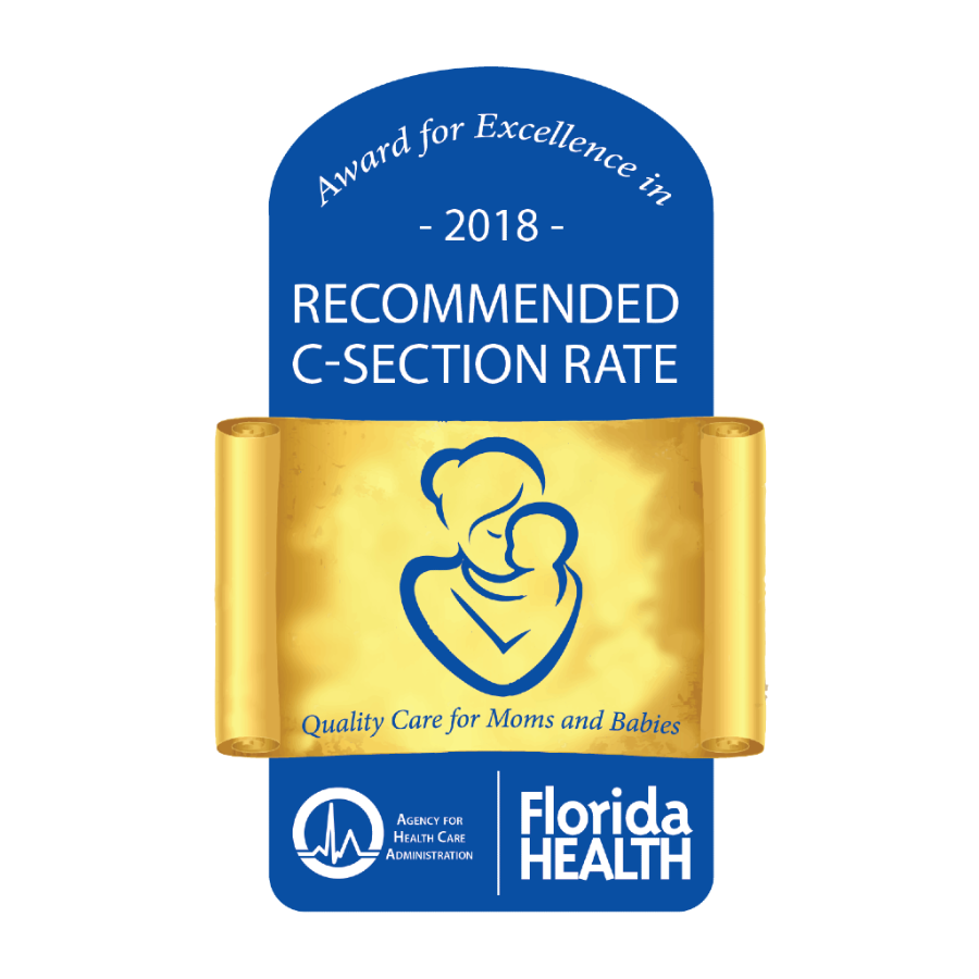 Florida’s Award for Safely Reducing Primary C-Sections