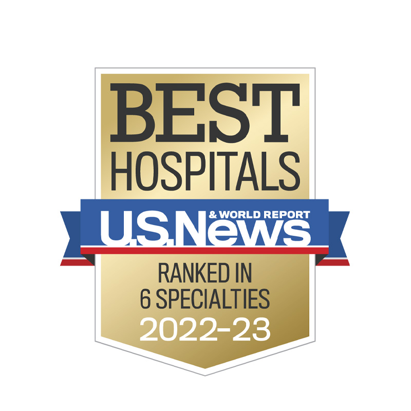 AdventHealth Orlando is recognized as the #1 hospital in Central Florida by U.S. News & World Report.